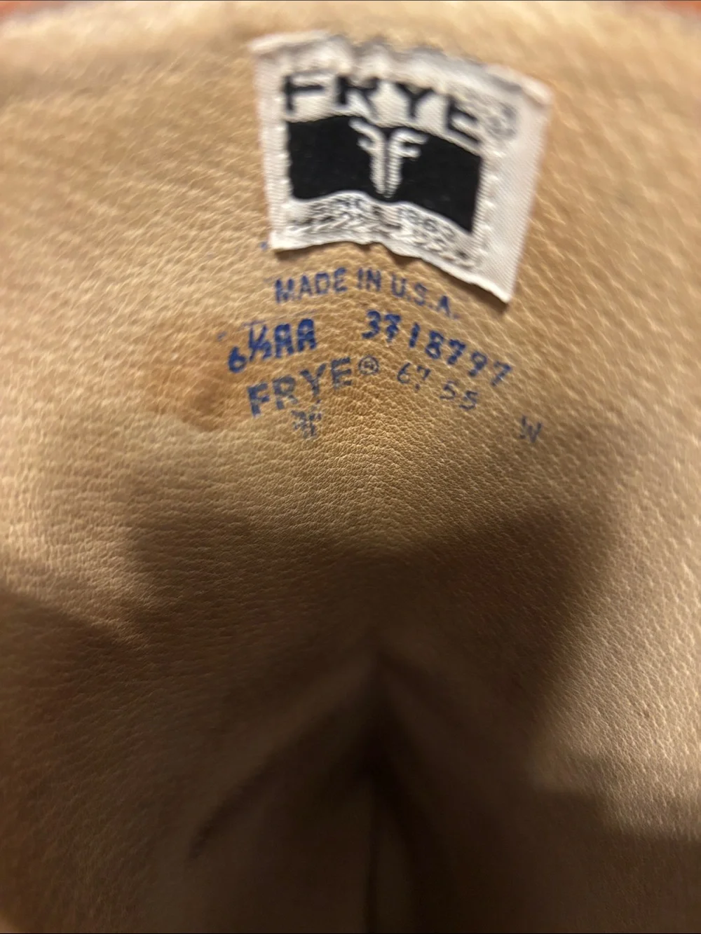 Frye vintage tall